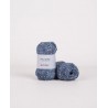 Coton à tricoter Phil Shiny fils et coton phildar : Couleur:Bleu chine