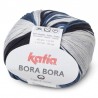 Coton à tricoter Bora Bora fils et laines Katia : Couleur:Marine