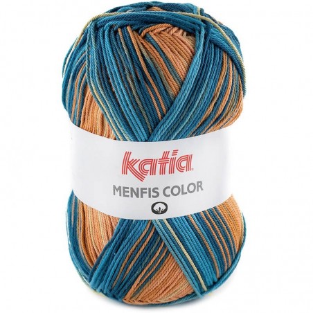 Menfis color fil coton Katia