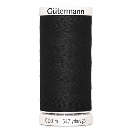Fil à coudre gutermann 500m 100%polyester N-000