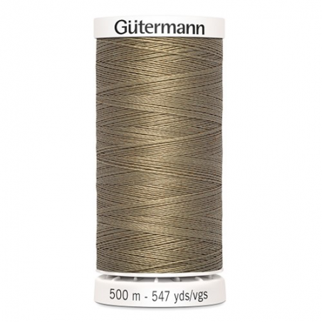 Fil à coudre gutermann 500m 100%polyester N208