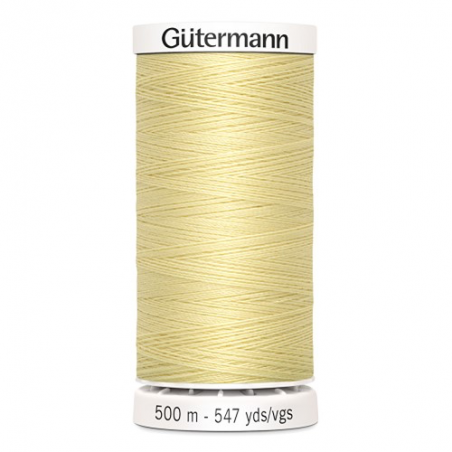 Fil à coudre gutermann 500m 100%polyester N325