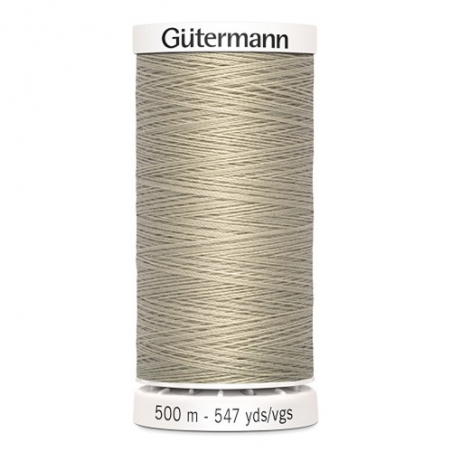 Fil à coudre gutermann 500m 100%polyester N722