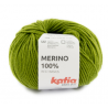 Pelote de laine à tricoter fil Mérino 100% - laines et fils Katia : Couleur:Vert