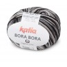Coton à tricoter Bora Bora fils et laines Katia : Couleur:Noir