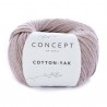 Laine  à tricoter  Cotton Yak fils et laines Katia : Couleur:Coquillage