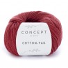 Laine  à tricoter  Cotton Yak fils et laines Katia : Couleur:potiron