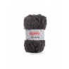 Grosse pelote de laine poilue fil Velour laine et fil katia : Couleur:Elephant