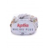 Pelote de laine à tricoter fil malibu plus fil et laine Katia : Couleur:Jade