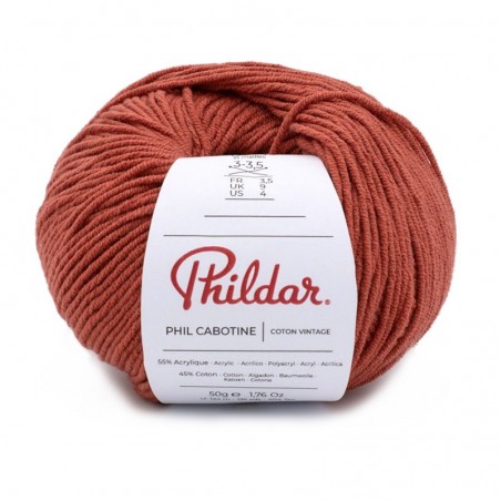 Coton à tricoter moins cher Phil Cabotine fil coton phildar