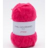 Laine poilue à tricoter phil gourmand laine phildar : Couleur:Rose foncé