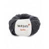 Pelote de laine washi  fils et laines katia : Couleur:Noir