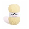 Pelote de laine à tricoter POULINETTE - Cheval Blanc : Couleur:paille