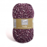 Pelote de laine à tricoter INDY - Cheval Blanc : Couleur:prune