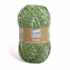 Pelote de laine à tricoter INDY - Cheval Blanc : Couleur:Vert
