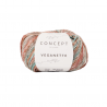 Laine à tricoter  Veganette concept by  fil et laine katia : Couleur:ceylan