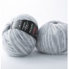 Grosse laine legere à tricoter Phil Nuage laine phildar : Couleur:acier