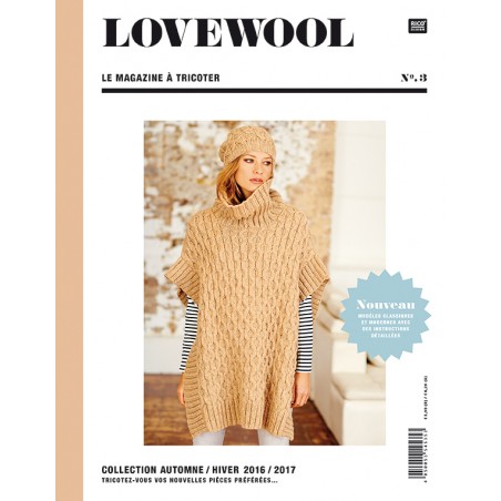Catalogue Rico Design - Lovewool , Le Magazine à Tricoter N°3
