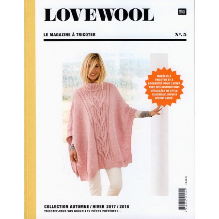 Catalogue Rico Design - Lovewool , Le Magazine à Tricoter N°5