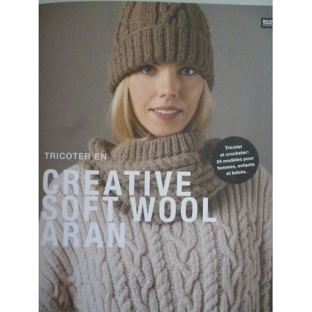 catalogue Tricoter en « Créative Soft Wool Aran » RICO DESIGN