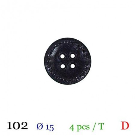 tube de 4 boutons BB102 diamètre 15 mm