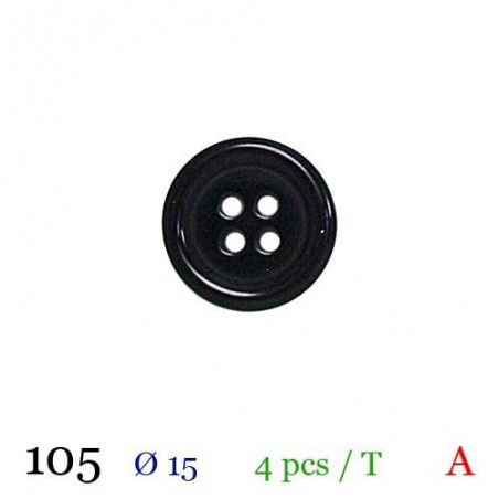tube de 4 boutons BB105 diamètre 15 mm