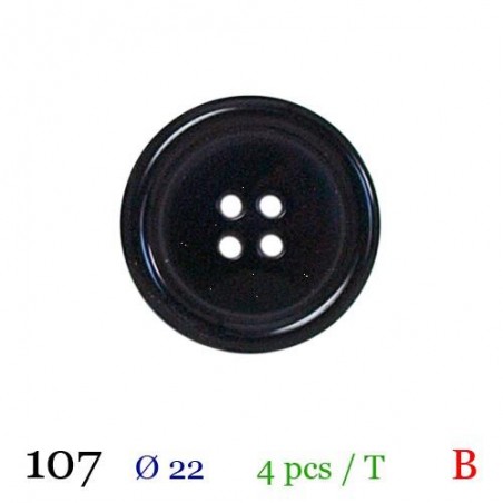 tube de 4 boutons BB107 diamètre 22 mm