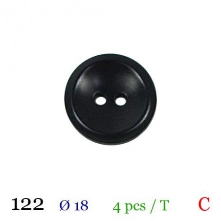 tube de 4 boutons BB122 diamètre 18 mm