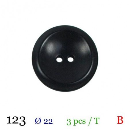 tube de 3 boutons BB123 diamètre 22 mm