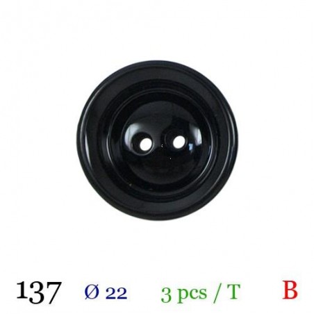 tube de 3 boutons BB137 diamètre 22 mm