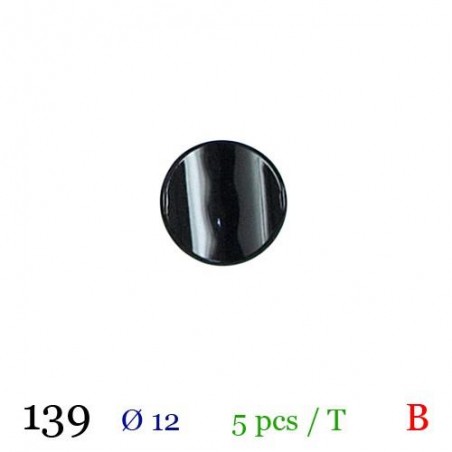 tube de 5 boutons BB139 diamètre 12 mm