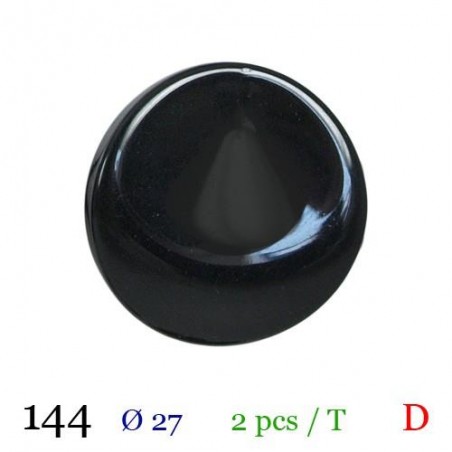 tube de 2 boutons BB144 diamètre 27 mm