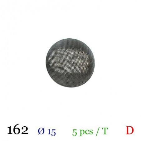 tube de 5 boutons BB162 diamètre 15 mm
