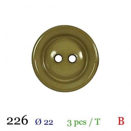 tube de 3 boutons diamètre 22 mm BB226