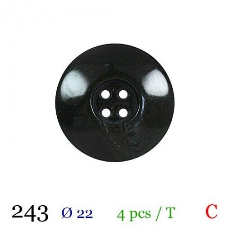 tube de 4 boutons diamètre 22 mm BB243