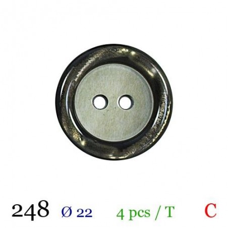 tube de 4 boutons diamètre 22 mm BB248