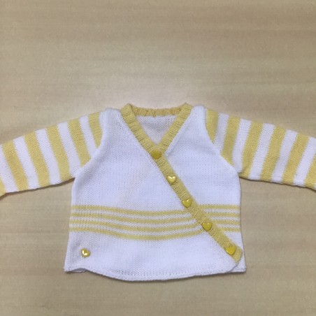 Brassière bébé tricoté main 3 mois