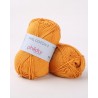 Coton 4 - fil coton à crocheter ou tricoter  phildar : Couleur:ecureuil