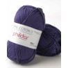 Coton 3 - coton à tricoter et crocheter de phildar : Couleur:prune
