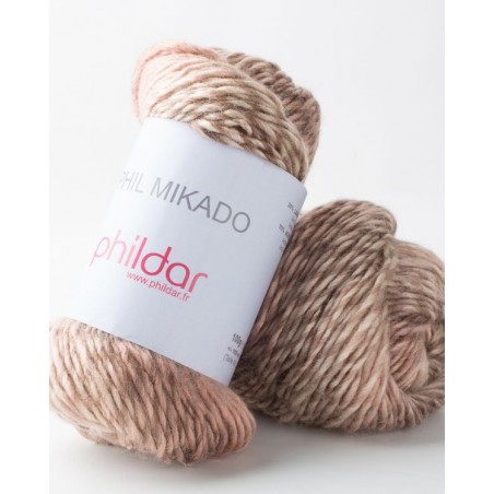 Phil Mikado laine phildar Laine chinée a tricoter