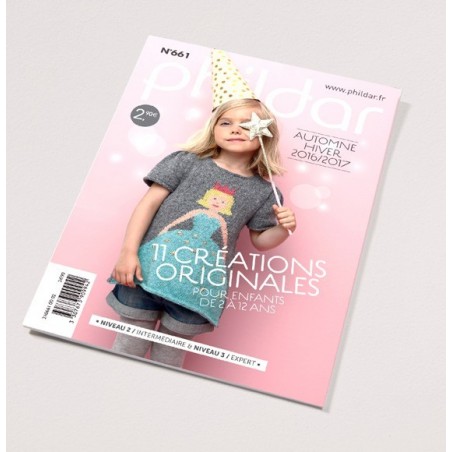 catalogue Phildar : Mini-catalogue n°661 enfants hiver