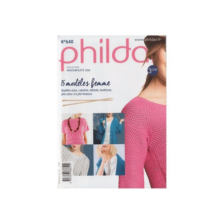 catalogue Phildar : Mini-catalogue n°640 femme été