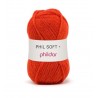 laine à tricoter phil soft fils et laines phildar : Couleur:Rouge