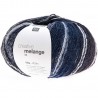 Pelote de laine à tricoter CREATIVE MELANGE DK - RICO Design : Couleur:Marine