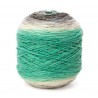 Pelote de laine à tricoter Laine révélation Glitter fils et laines DMC : Couleur:Emeraude