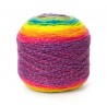 Pelote de laine à tricoter Laine révélation Glitter fils et laines DMC : Couleur:Orange