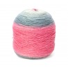 Pelote de laine à tricoter Laine révélation Glitter fils et laines DMC : Couleur:Rose