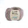 Grosse laine à tricoter fil Love wool laine et fil katia : Couleur:biche