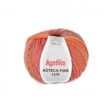 Pelote de laine lurex à tricoter fil azteca fine lux laine et fil katia