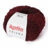 Laine bouclette laine à tricoter Prisma fils et laines katia : Couleur:lie de vin